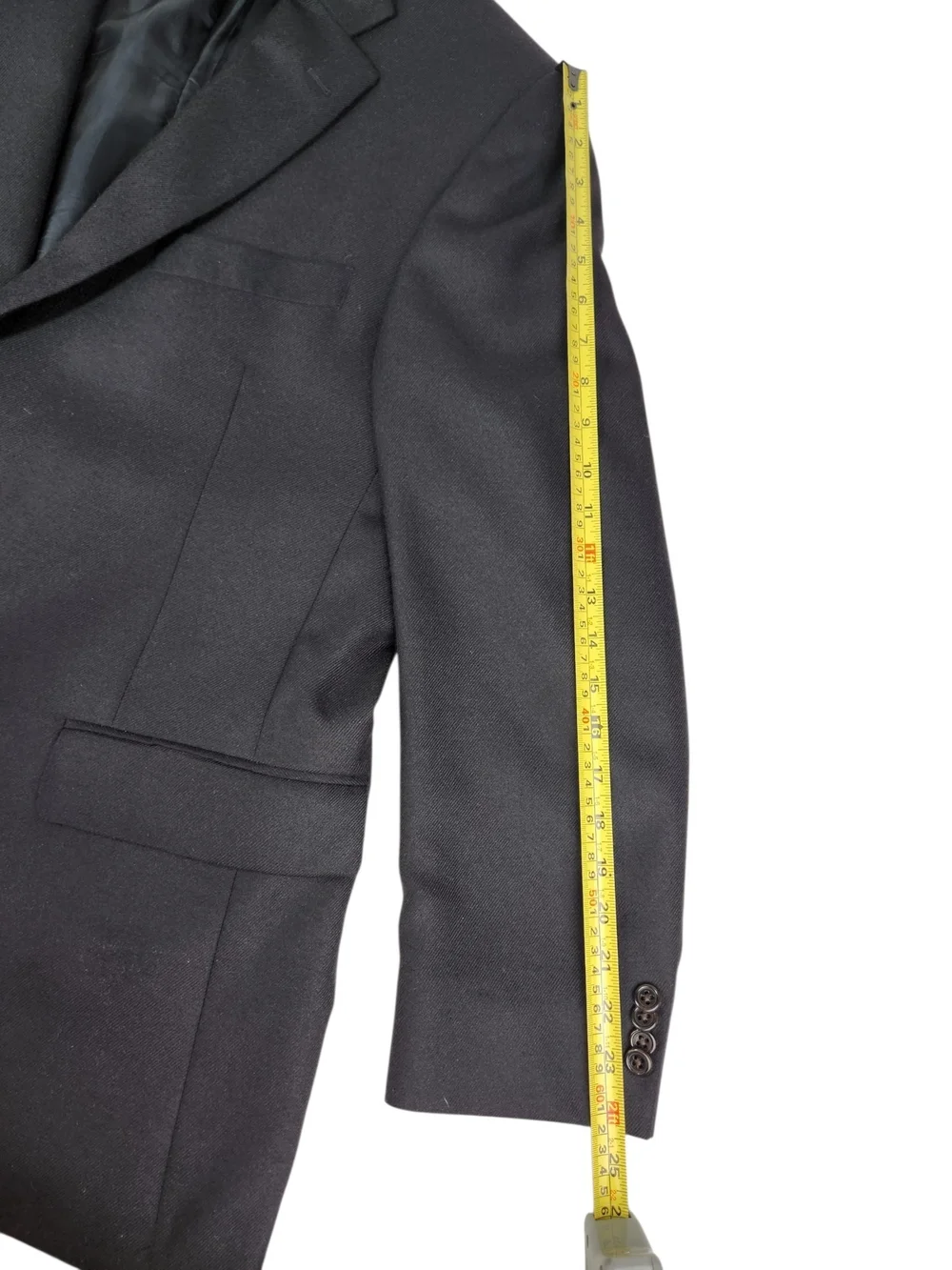 Hart Schaffner Marx Gold Trumpeter 43R 100% Cashmere Blazer Colombo Italy USA